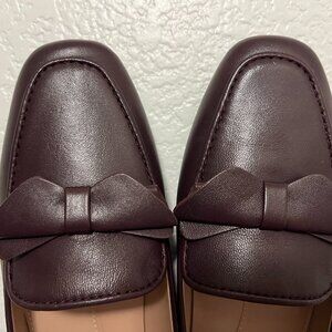 COLE HAAN ~ Payson Knot Loafer in Black Garnet Leather / Size 7B